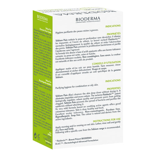 Bioderma – Sébium Barra Limpiadora - 100 gr.