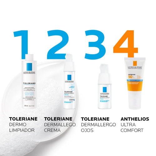 La Roche Posay - Toleriane Dermolimpiador Facial Desmaquillante – 200 ml.