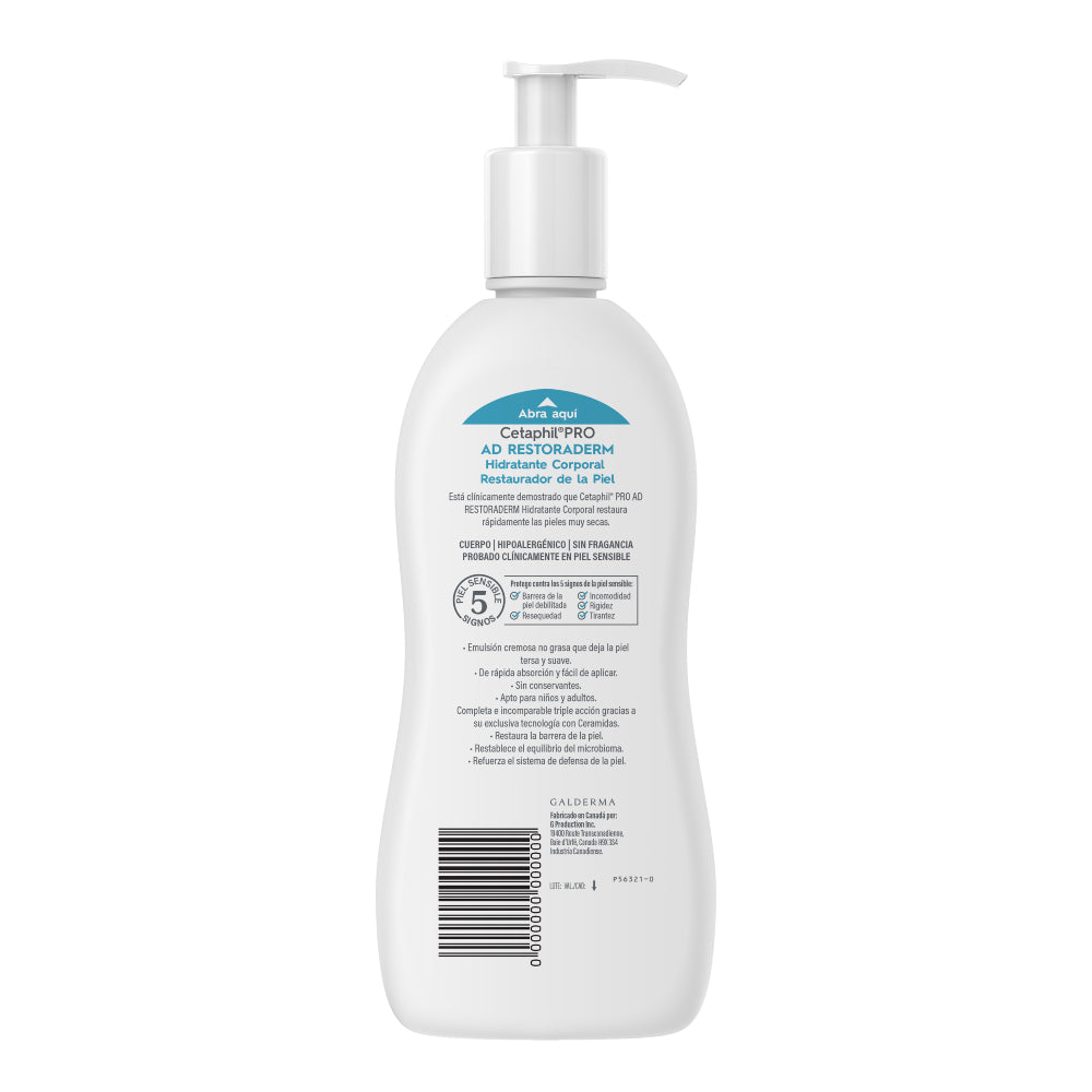 Cetaphil - Pro Ad Control Hidratante – 295 ml.