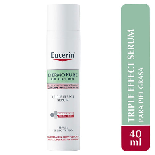 Eucerin - Dermopure Triple Effect Serum Piel Grasa y/o con Tendencia Acneica – 40 ml.