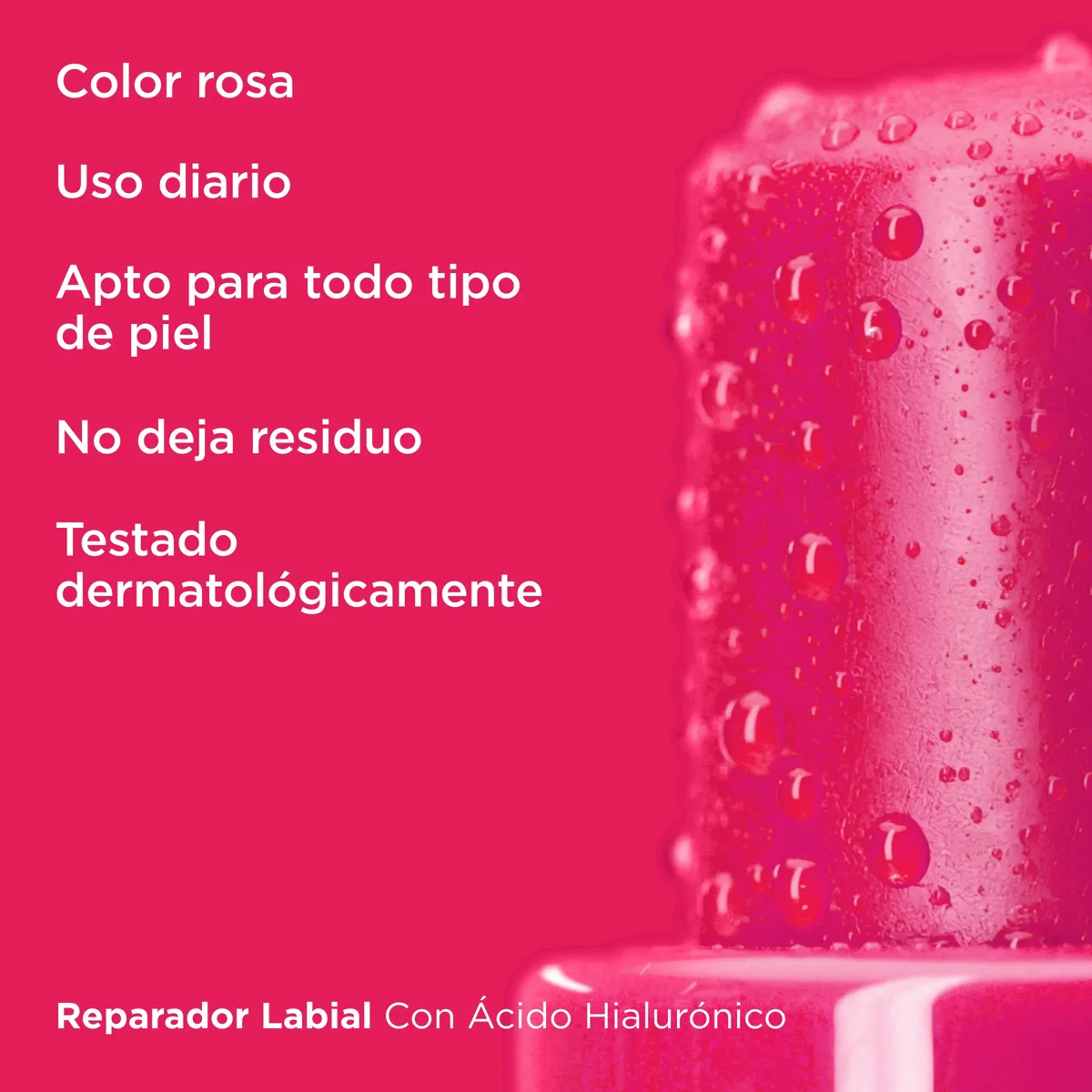Isdin – Reparador Labial Rosa con Ácido Hialurónico – 4 g.