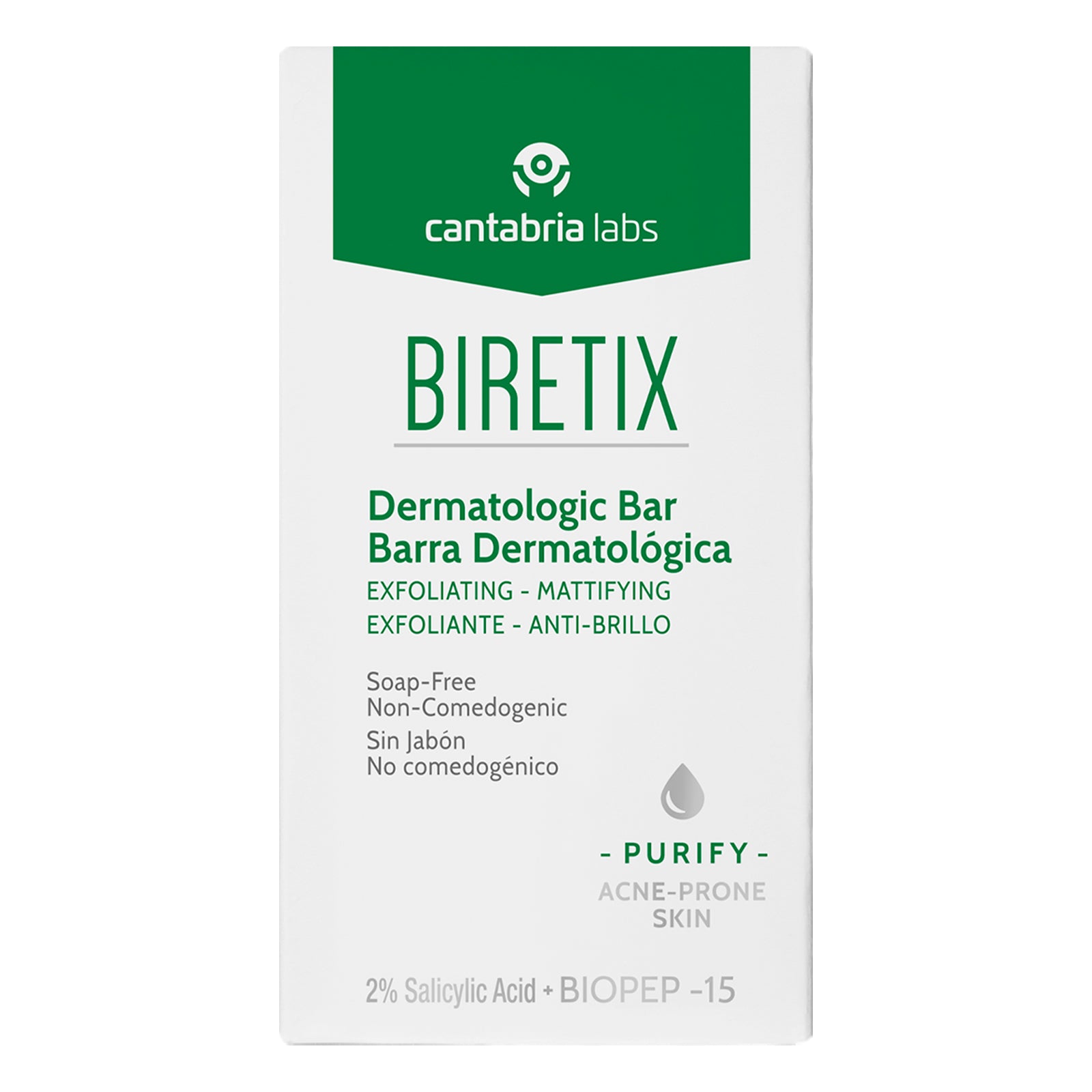 Cantabria Labs - Biretix Barra Dermatológica – 80 g.
