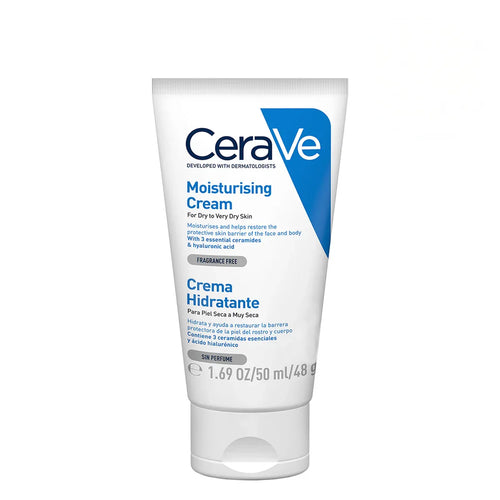 CeraVe - Crema Hidratante Facial Y Corporal – 50 ml.