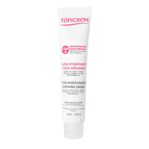 Topicrem - Calm+ Crema para la Piel Sensible Calmante Ultra-hidratante - 40 ml.