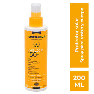 Isispharma – UVEBLOCK SPF50+ Spray – 200 ml.