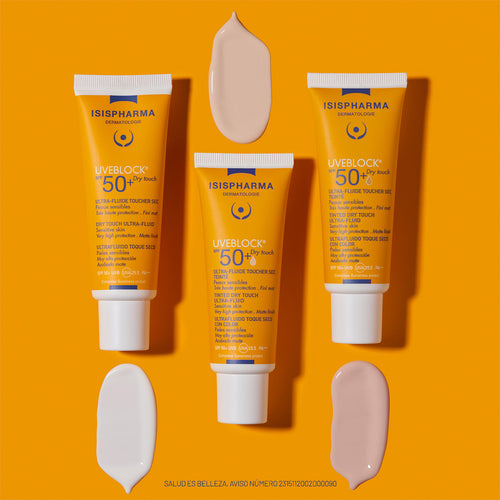 Isispharma - UVEBLOCK SPF50+ Dry Touch Con Color Light – 40 ml.