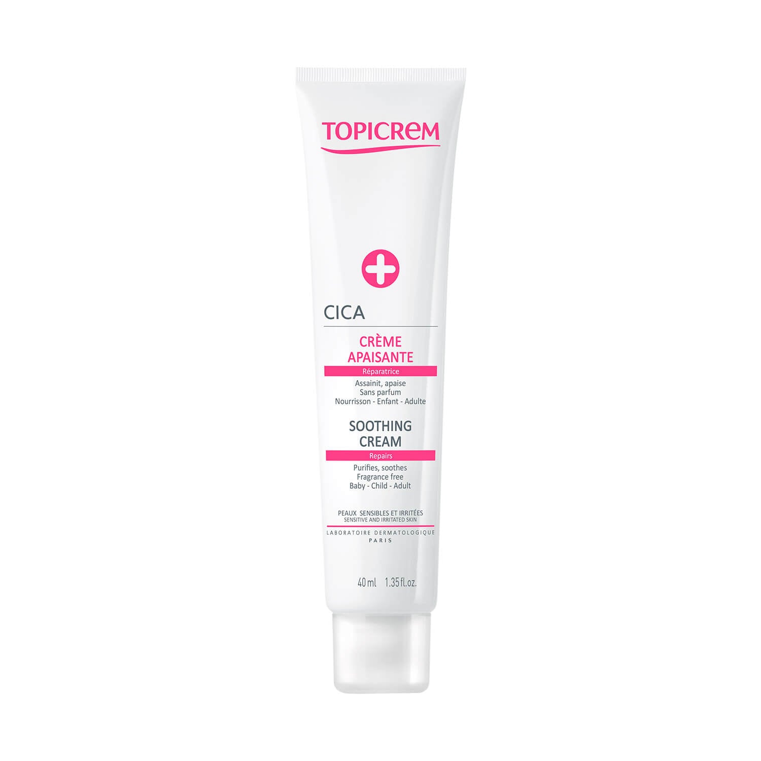 Topicrem - Cica Crema para la Piel Sensible Calmante - 40 ml.