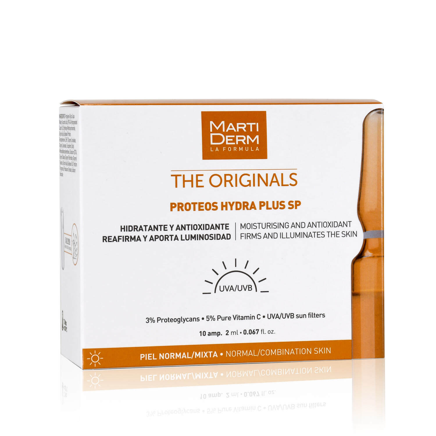 Martiderm - The Originals Proteos Hydra Plus SP - 10 ampolletas