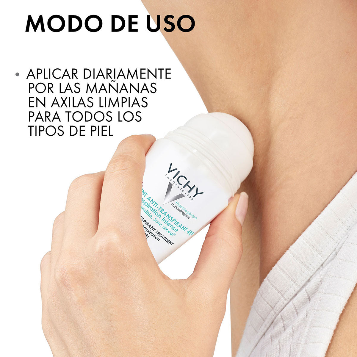 Vichy - Deos Roll On Regulador 48 h Antitranspirante - 50 ml.