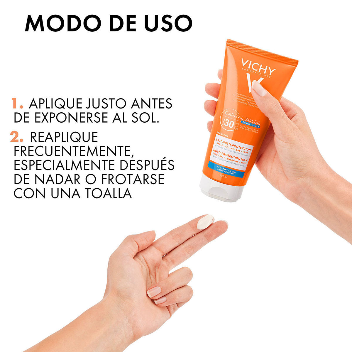 Vichy - Capital Soleil Beach Protect- Multi-Protección FPS 50+ - 200 ml.