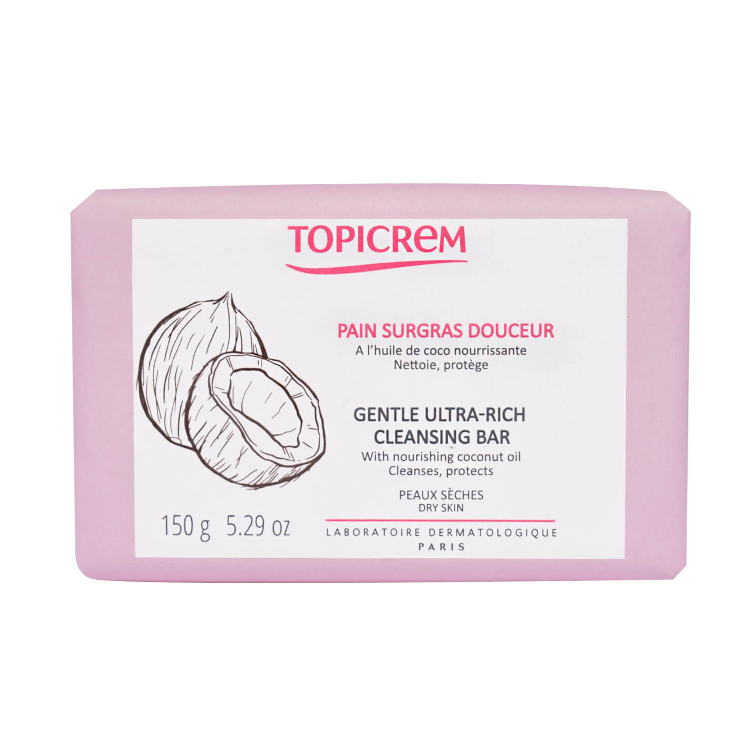 Topicrem - Barra suave Ultra-Hidratante - 150 g.