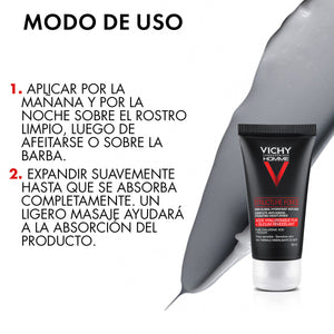 Vichy - Homme Structure Force Hidratante Para Piel Sensible - 50 ml.