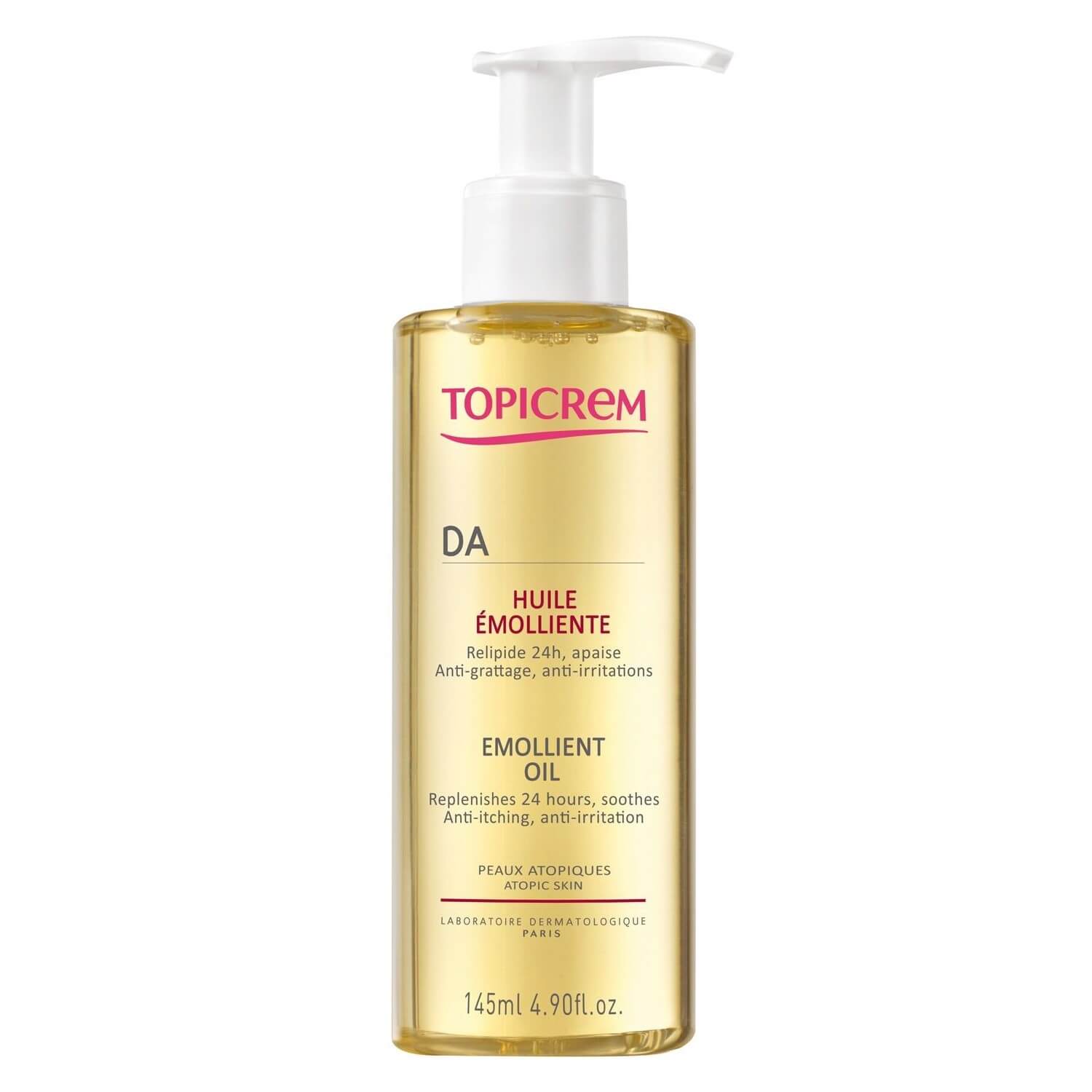 Topicrem - Aceite Emoliente - 145 ml - Aceite Facial.