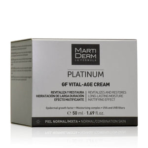 Martiderm - Platinum GF Vital Age Cream Pieles normales y mixtas - 50 ml.