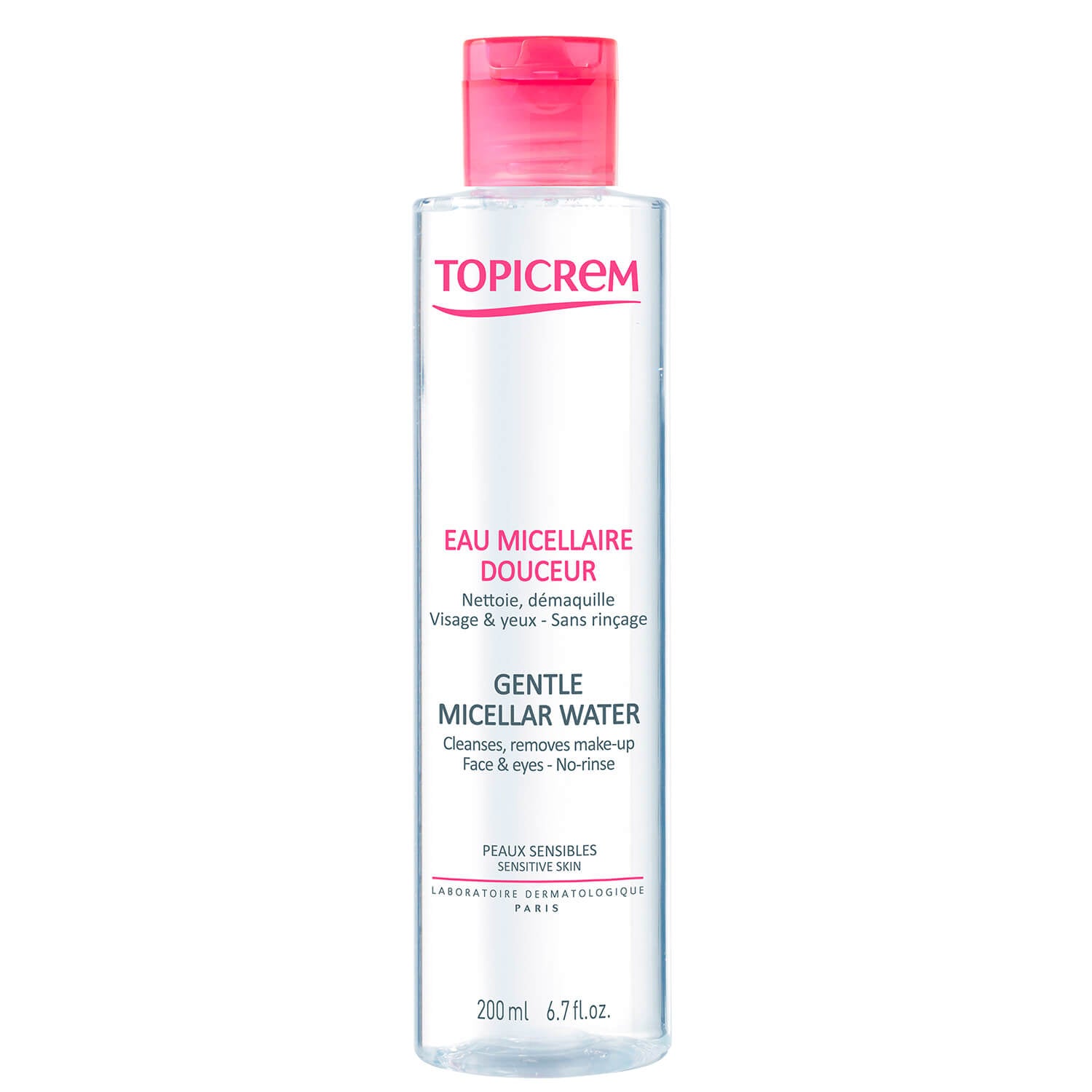 Topicrem - Agua Micelar para Piel Sensible - 200 ml.