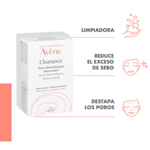 Avene - Barra Dermatológica Para Piel Grasa – 100 g.