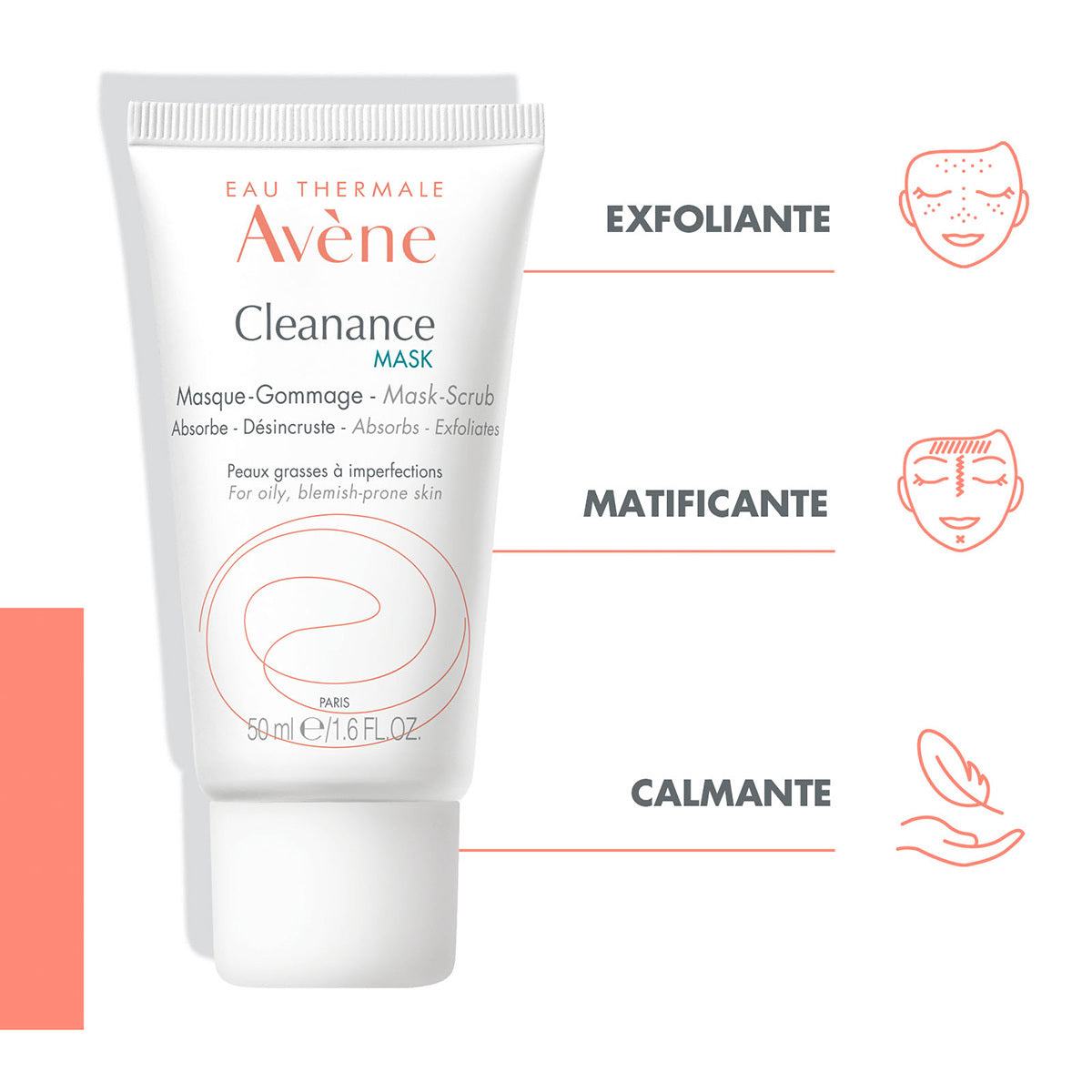 Avene - Cleanance Mask – 50 ml.