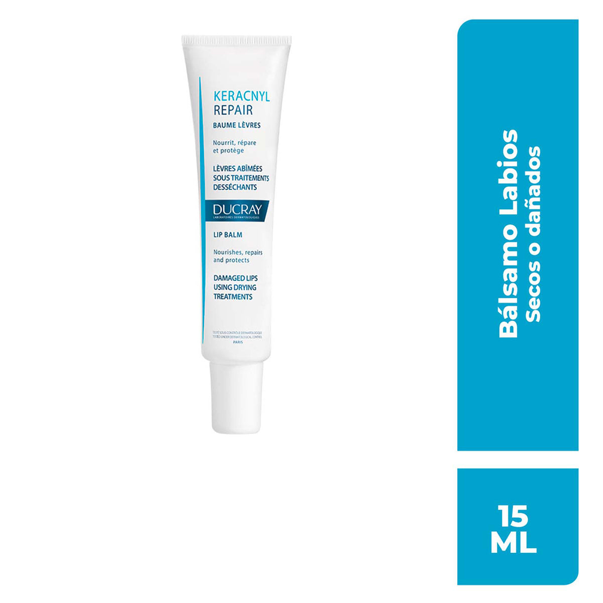 Ducray - Keracnyl Bálsamo De Labios - 15 ml.