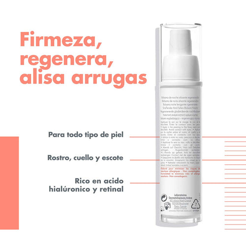 Avene - Physiolift Balsamo De Noche – 30 ml.