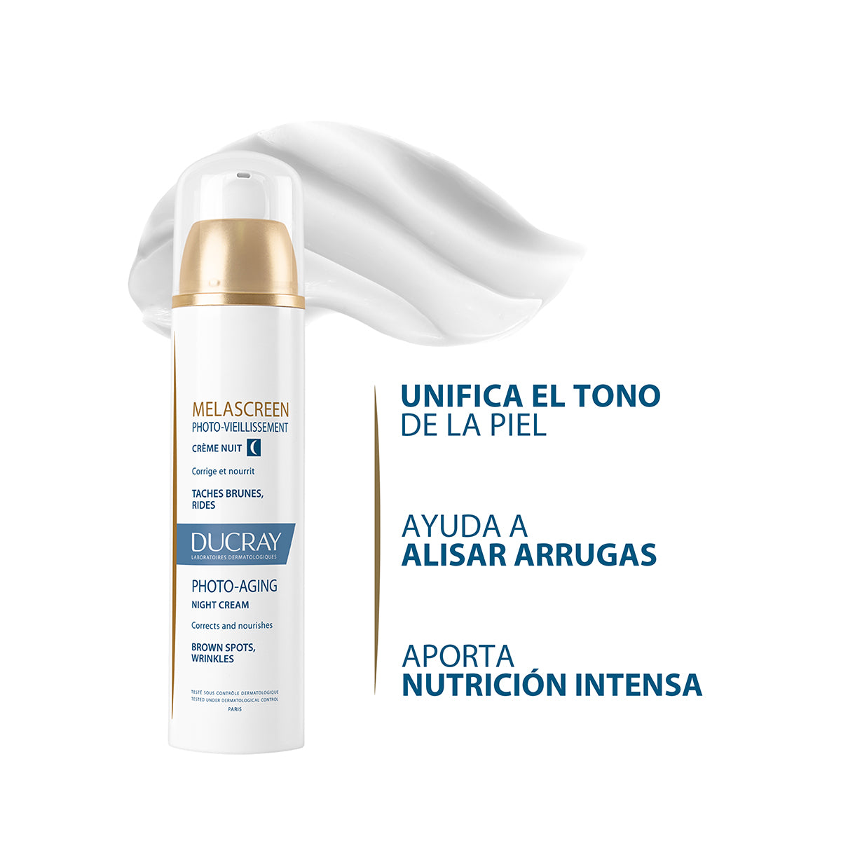 Ducray - Melascreen Crema De Noche - 50 ml.