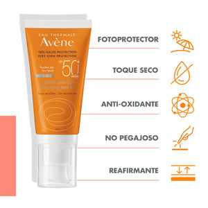 Avene – Bloqueador Crema Anti-Edad FPS50 – 50 ml.