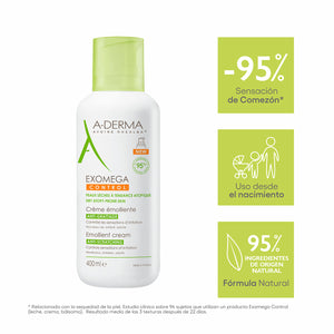 A-Derma - Exomega Control Crema – 400 ml.