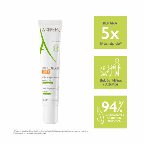 A-Derma - Epitheliale AH Ultra Crema Reparadora – 40 ml.