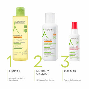 A-Derma - Exomega Control Para Piel Seca y Atópica – 400 ml.