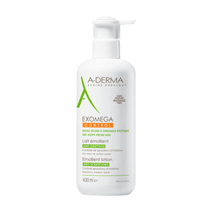 A-Derma - Exomega Control Loción Emoliente - 400 ml.