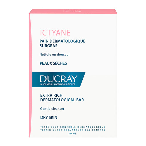 Ducray - Ictyane Barra Limpiadora Para Piel Seca - 100 g.
