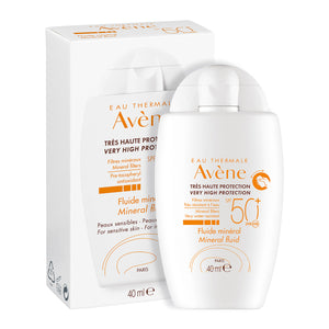 Avene - Protector Solar Fluido Mineral FPS50+ - 40 ml