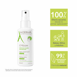 A-Derma - Cytelium Spray Para Pieles Irritadas – 100 ml.