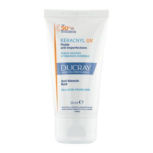 Ducray - Keracnyl UV Fluido Anti- FPS50+ - 50 ml.