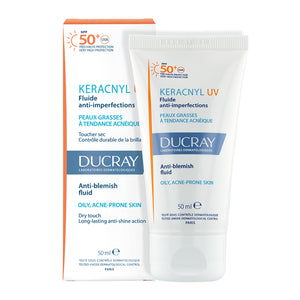 Ducray - Keracnyl UV Fluido Anti- FPS50+ - 50 ml.