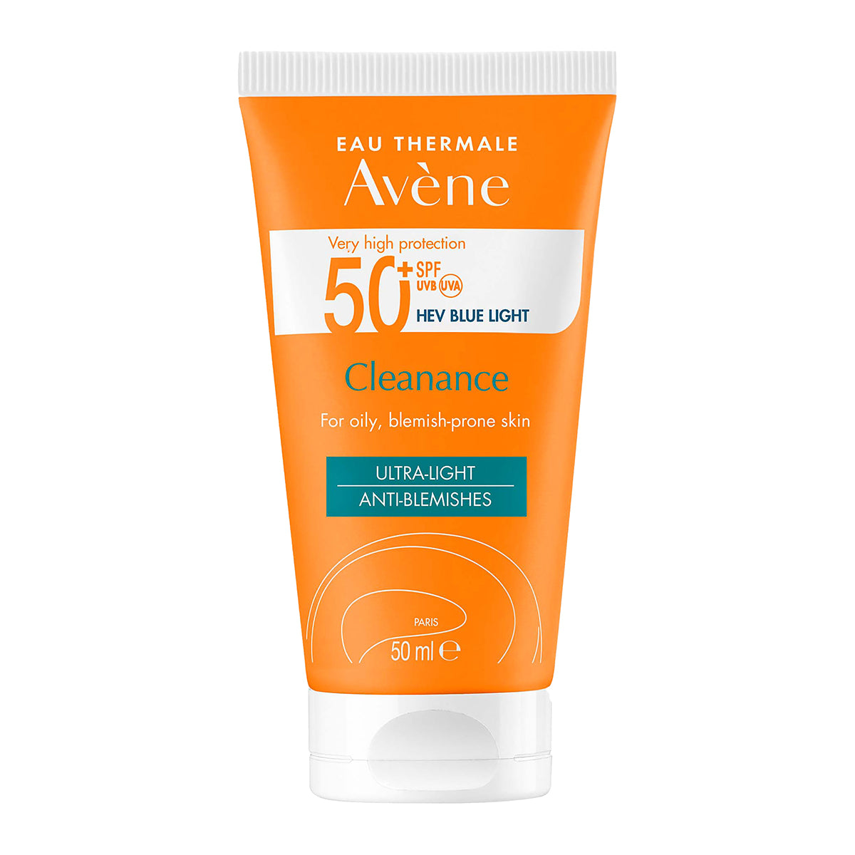 Avene – Cleanance Protección Solar 50+ SPF Para Pieles Sensibles Y Grasas Propensas A Imperfecciones – 50 ml.