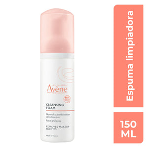 Avene - Espuma Limpiadora - 150 ml.