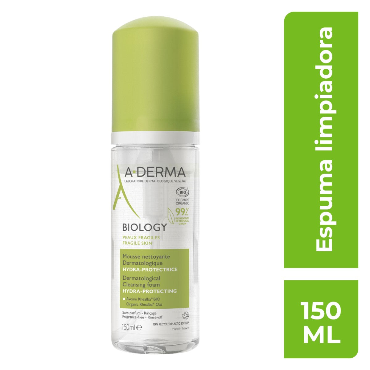 A-Derma - Biology Espuma Limpiadora – 150 ml.