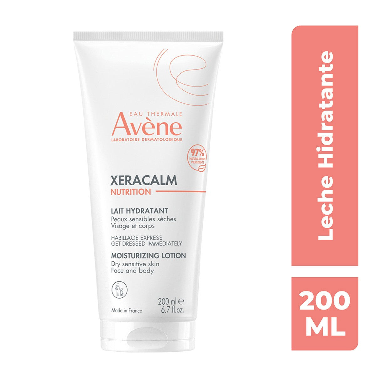 Avene - XeraCalm Nutrition Leche Hidratante – 200 ml.