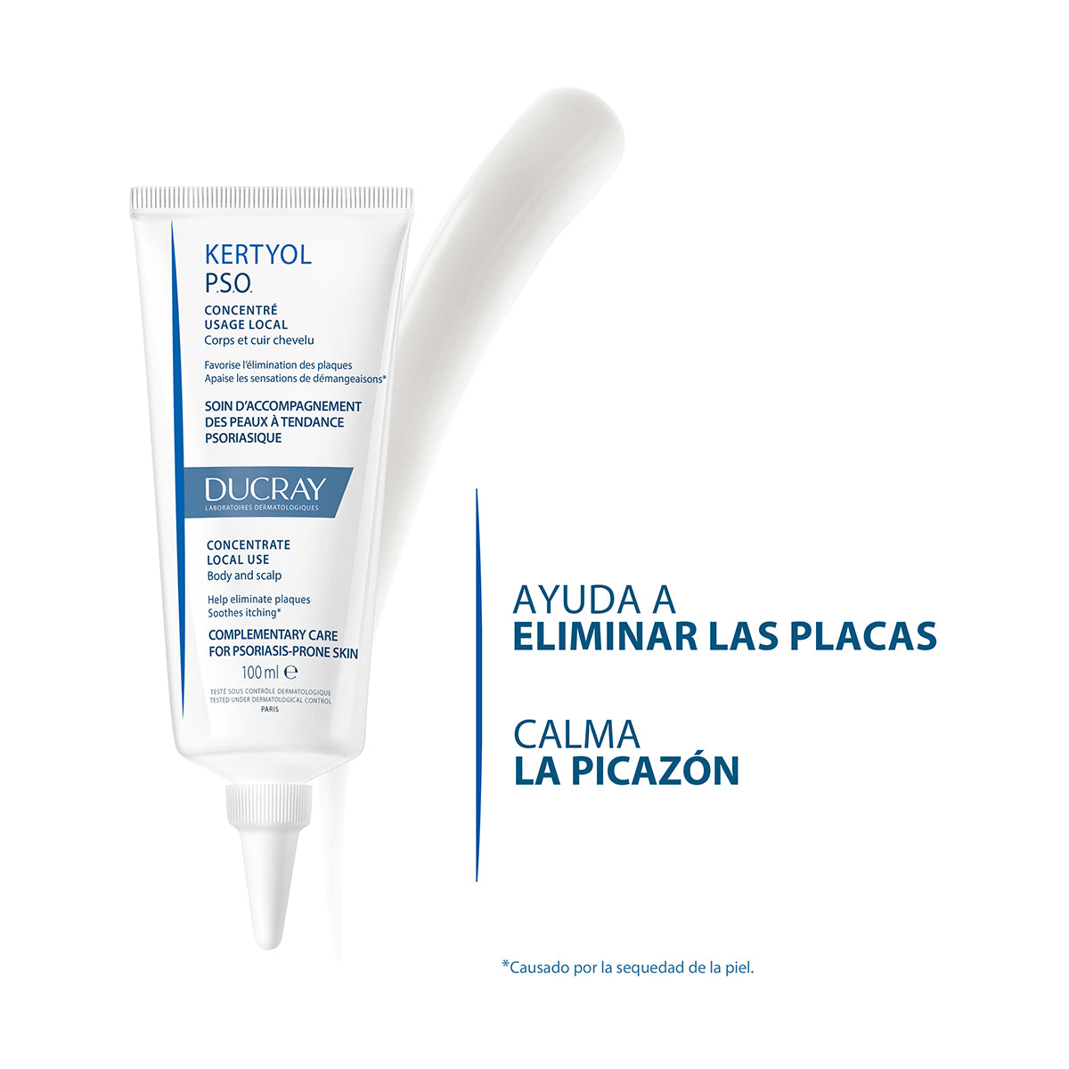 Ducray - Kertyol P.S.O Crema Concentrada – 100 ml.