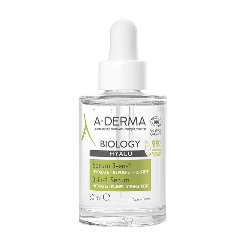 A-Derma - Biology Hyalu Sérum 3 en 1 - 30 ml