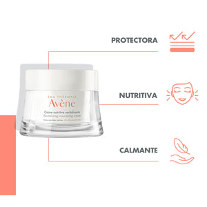 Avene - Cuidados Esenciales Crema Nutritiva Piel Sensible – 50 ml.