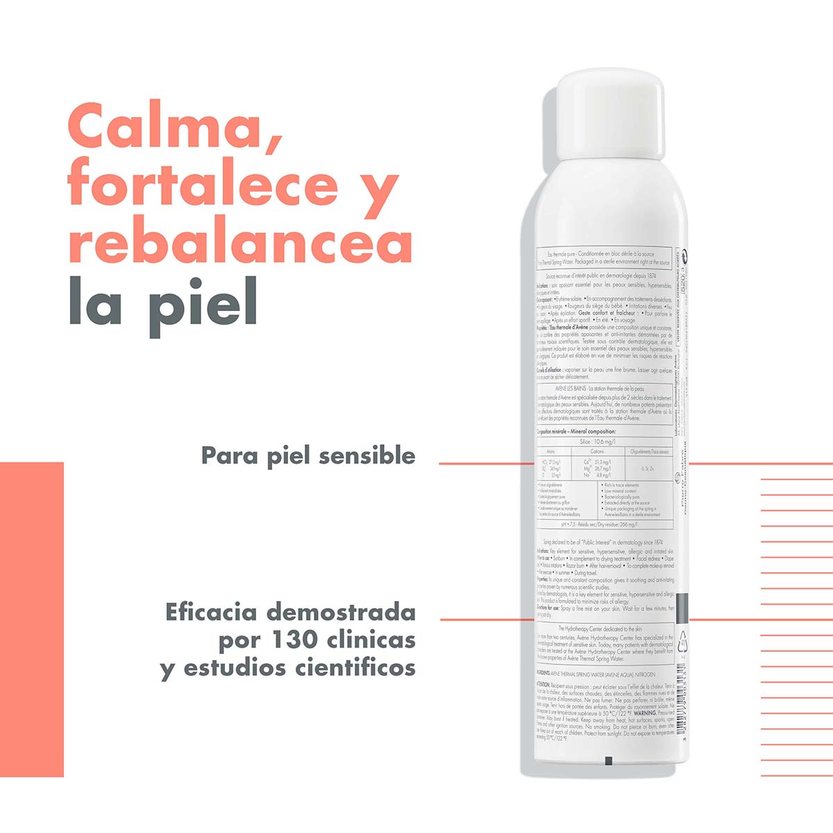 Avene - Agua Termal Avene – 300 ml.