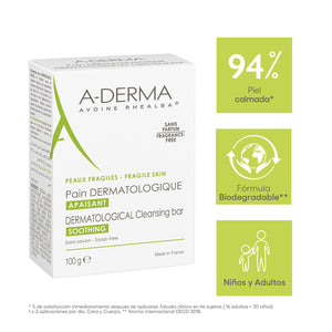 A-Derma - Dermopan Barra Limpiadora – 100 gr.