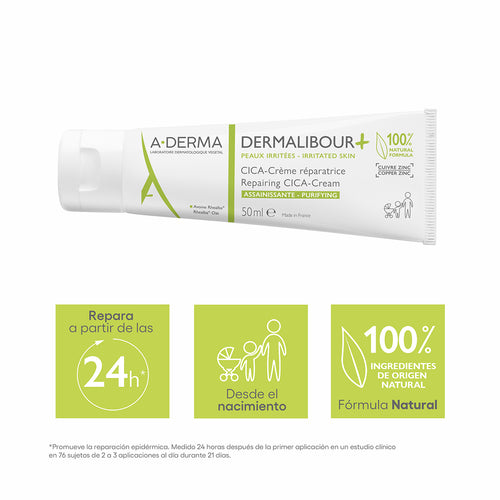 A-Derma - Dermalibour Crema Reparadora – 50 ml.