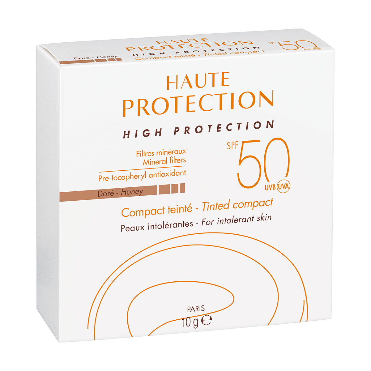 Avene - Protector Con Maquillaje Comp. FPS50+ Dorado - 10gr.