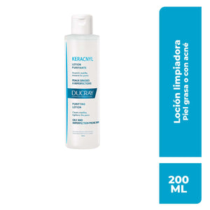 Ducray - Keracnyl Loción Purificante – 200 ml.