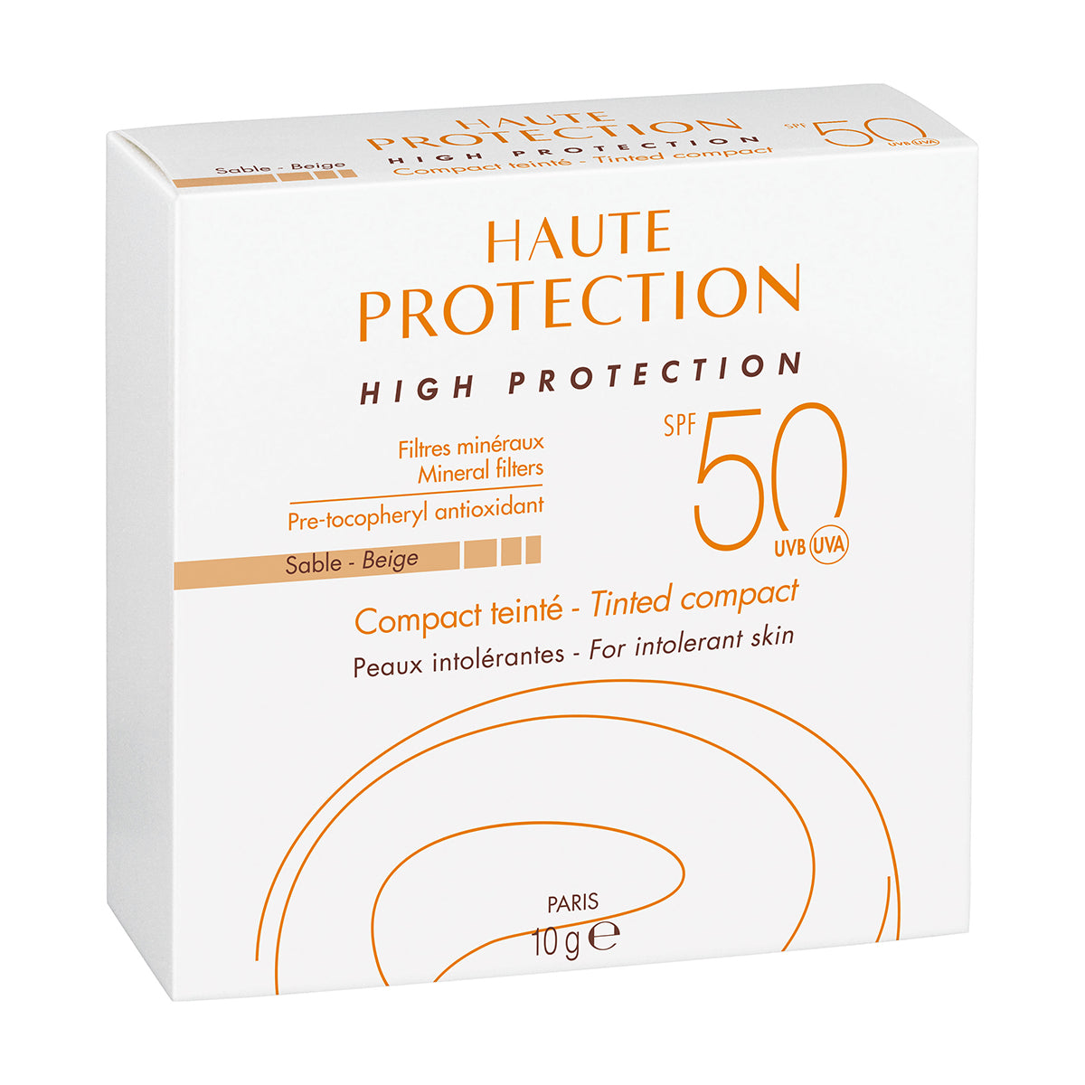 Avene – Protector Con Maquillaje Comp. FPS 50 Arena – 10 g.