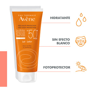 Avene - Crema Corporal FPS50+ - 100 ml.