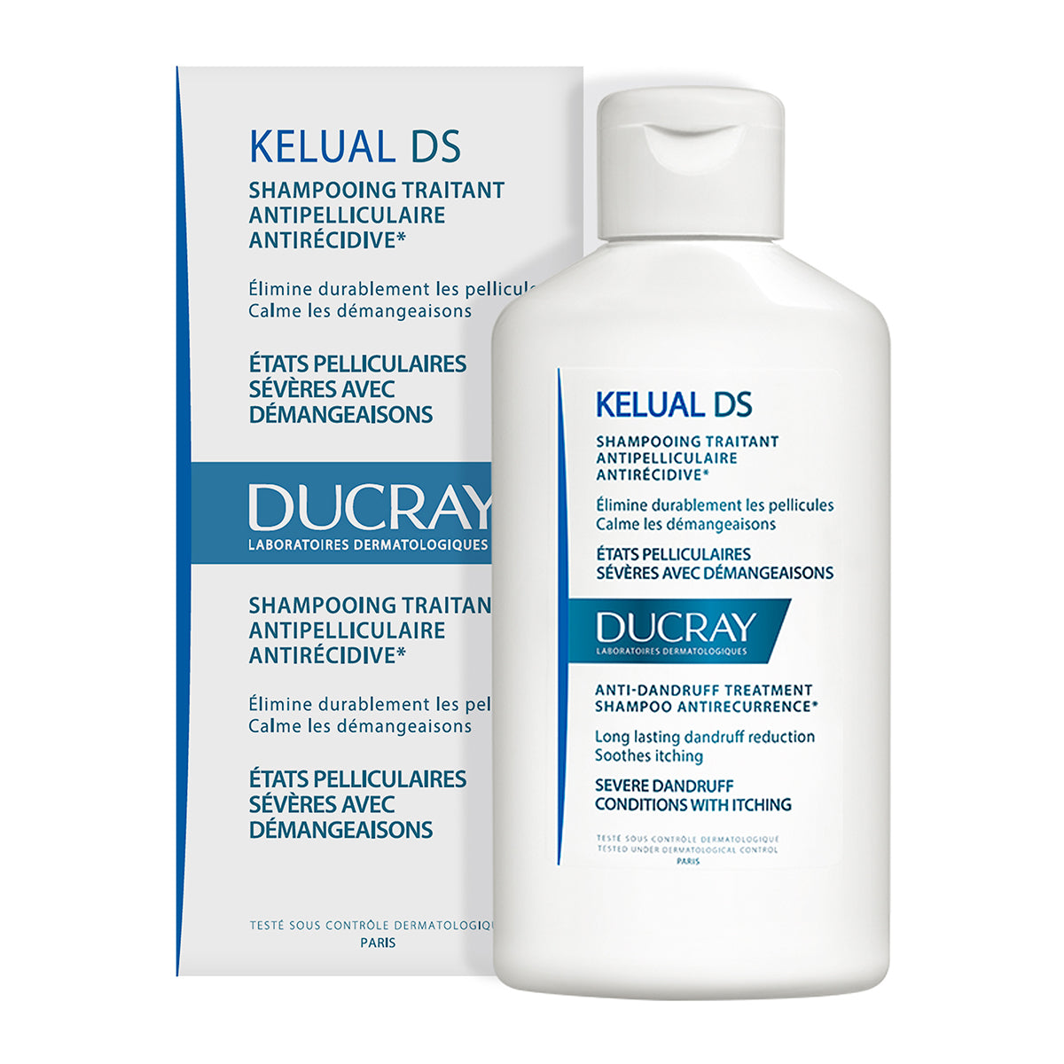 Ducray Kelual DS Shampoo Anti caspa 100 Ml Sanapiel Farmacia ducray-kelual-ds-shampoo-anti-caspa-100-ml-sanapiel-farmacia