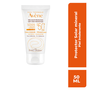 Avene – Protector Solar FPS50+ Crema Mineral - 50 ml.